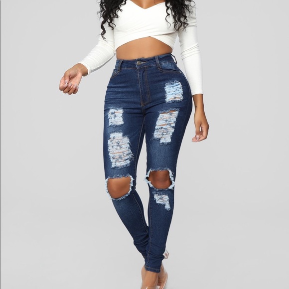 distressed jeans tall